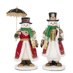 Sir Frosty Banks and Dame Icy Banks Assortment of 2 | Christmas Decor | Katherine's Collection - Che Cose Belle
