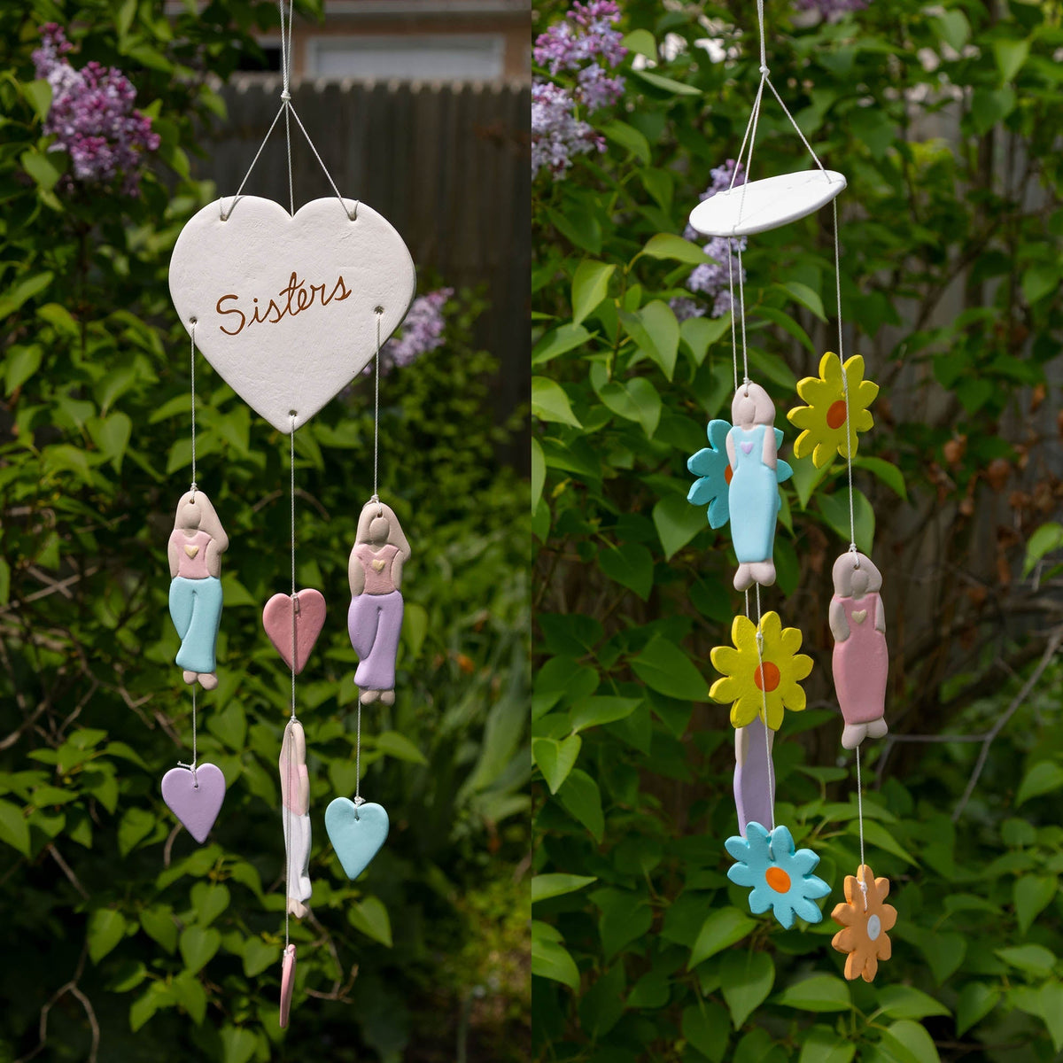 Sisters Handmade Ceramic Chime - Che Cose Belle