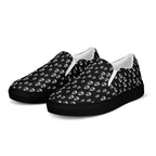 Skull Print Women’s slip-on canvas shoes