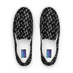 Skull Print Women’s slip-on canvas shoes