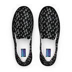Skull Print Women’s slip-on canvas shoes