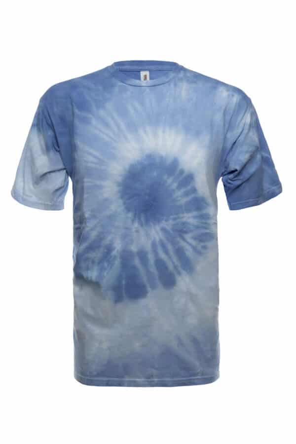 Sky Multi Spiral Tie ﻿Dye - Che Cose Belle