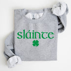 Slainte, Health, Gaelic, Luck, St Patrick's Day Sweatshirt - Che Cose Belle