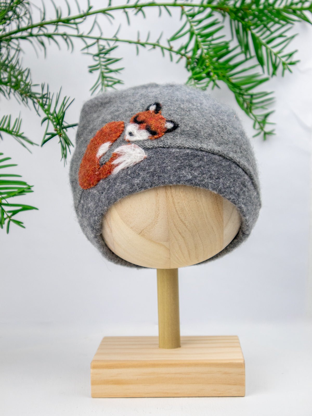 Sleeping Fox Cashmere Hat - Child - Che Cose Belle