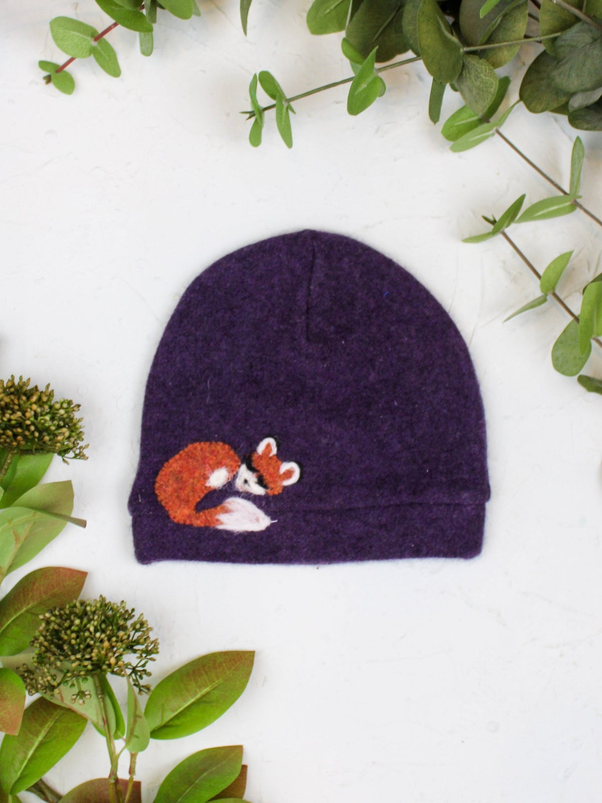 Sleeping Fox Cashmere Hat - Child - Che Cose Belle