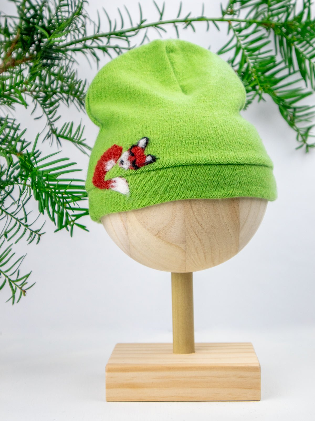 Sleeping Fox Cashmere Hat - Child - Che Cose Belle