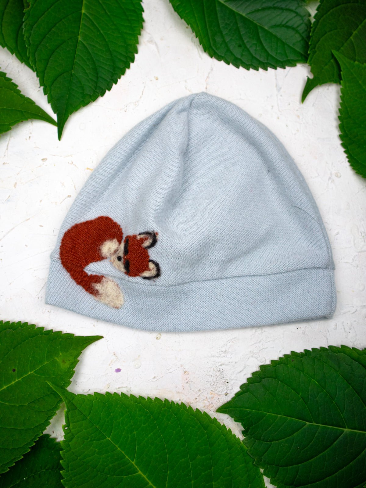 Sleeping Fox Cashmere Hat - Child - Che Cose Belle
