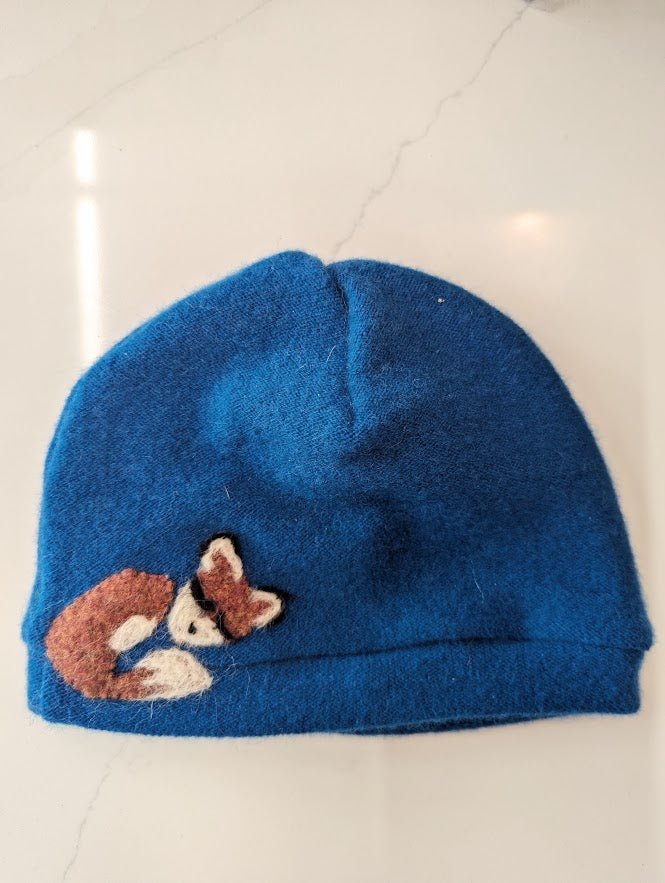Sleeping Fox Cashmere Hat - Toddler - Che Cose Belle