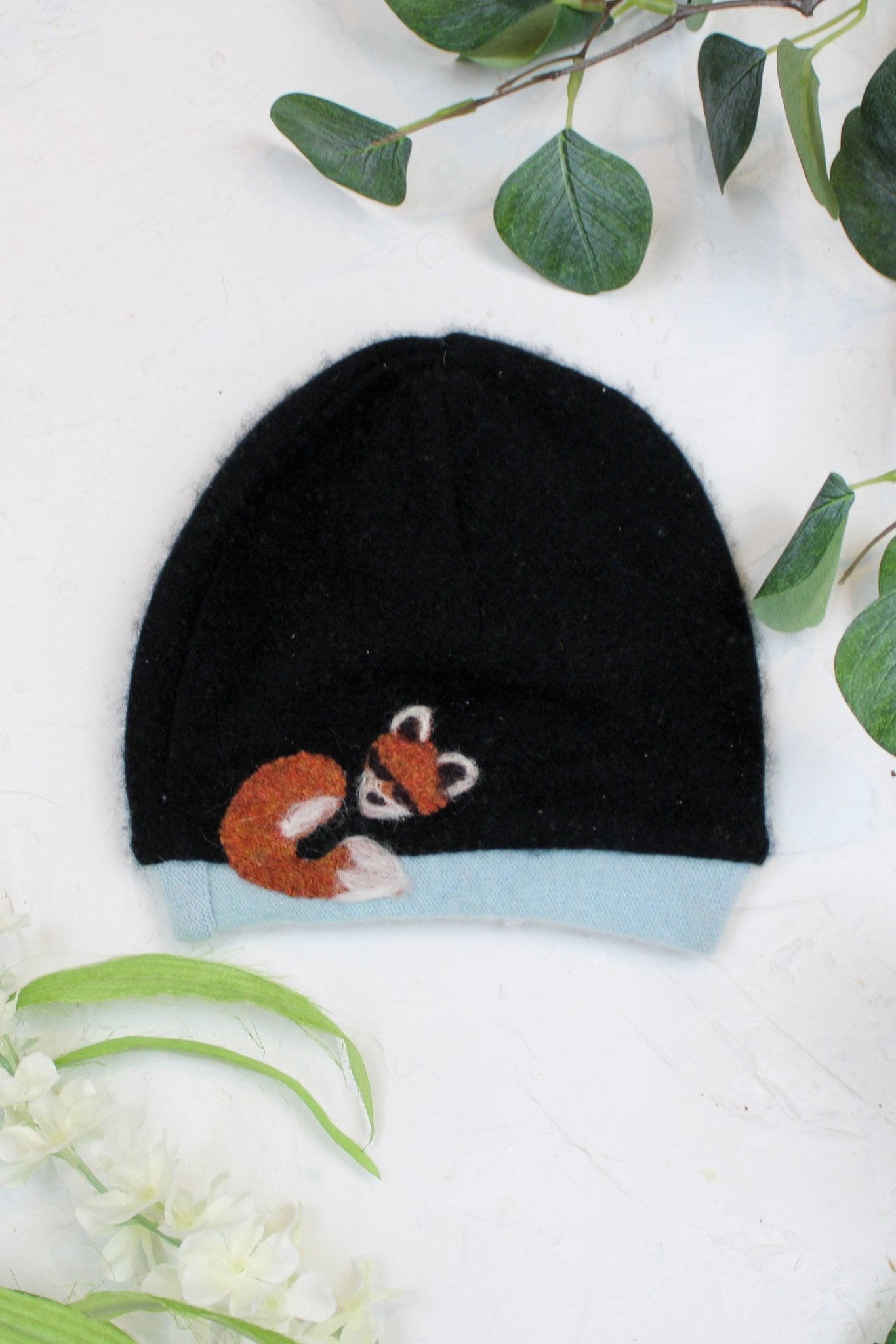 Sleeping Fox Cashmere Hat - Toddler - Che Cose Belle