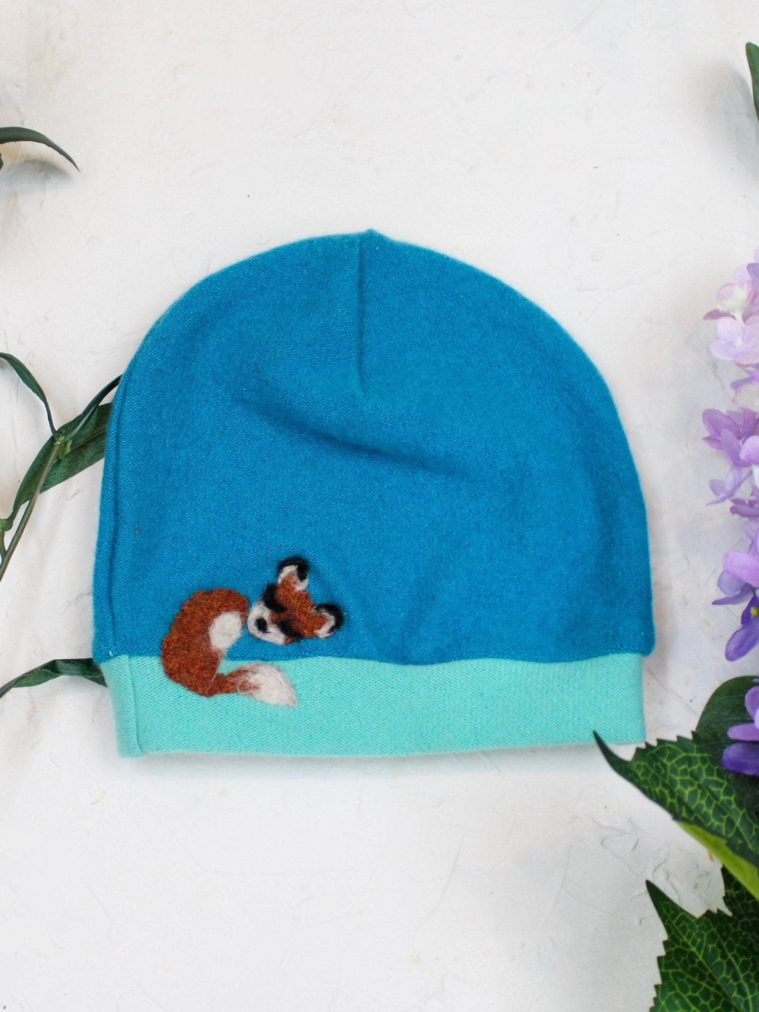 Sleeping Fox Cashmere Hat - Toddler - Che Cose Belle