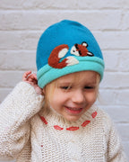 Sleeping Fox Cashmere Hat - Toddler - Che Cose Belle
