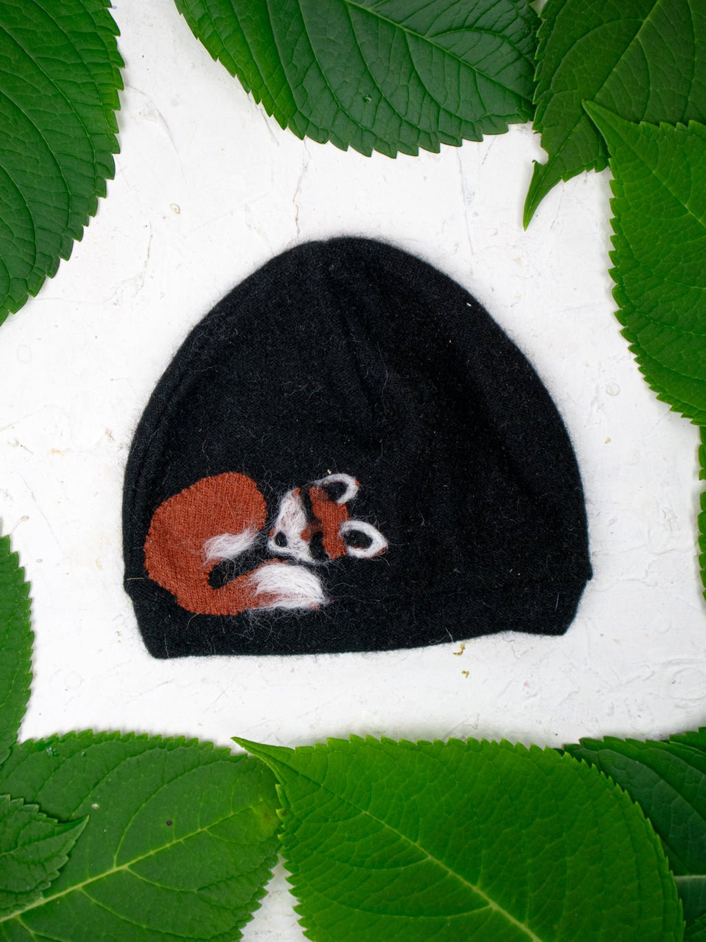 Sleeping Fox Cashmere Hat - Toddler - Che Cose Belle