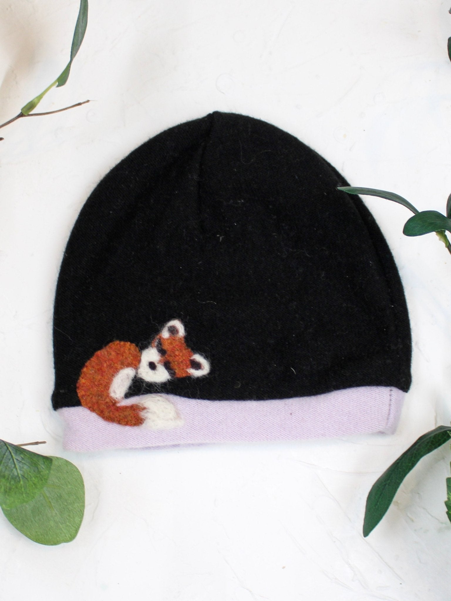 Sleeping Fox Cashmere Hat - Toddler - Che Cose Belle
