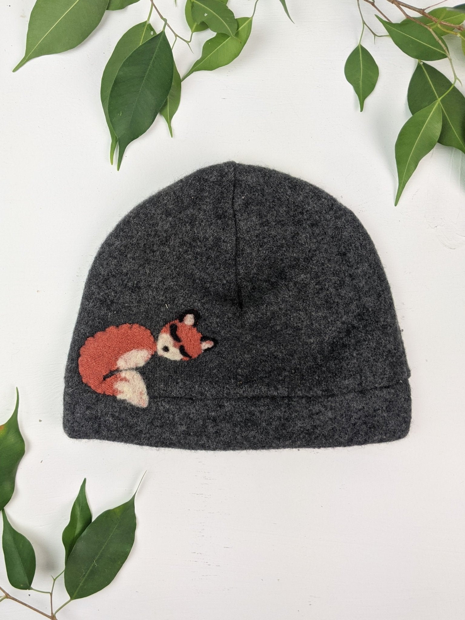 Sleeping Fox Cashmere Hat - Toddler - Che Cose Belle