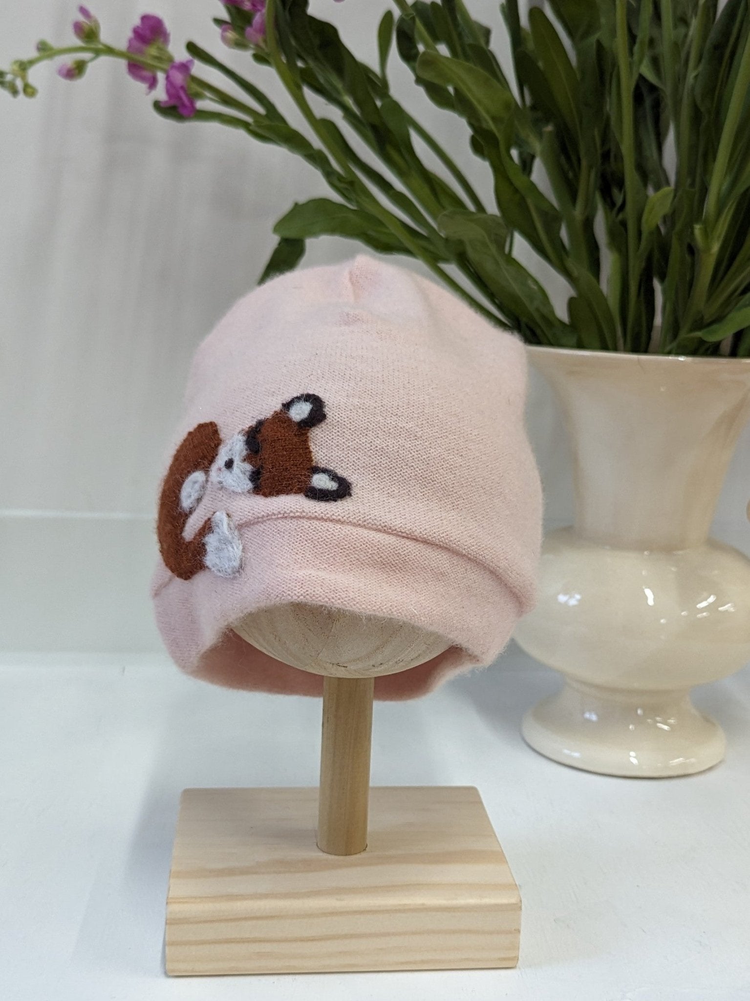 Sleeping Fox Cashmere Hat - Toddler - Che Cose Belle