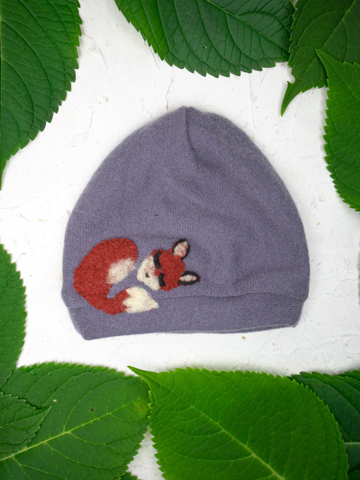 Sleeping Fox Cashmere Hat - Toddler - Che Cose Belle