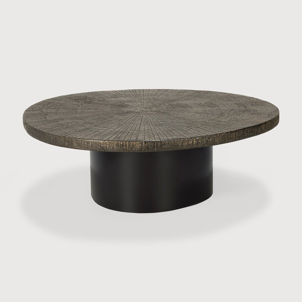 Slice Coffee Table, Minerals, Whisky, Oval - Che Cose Belle