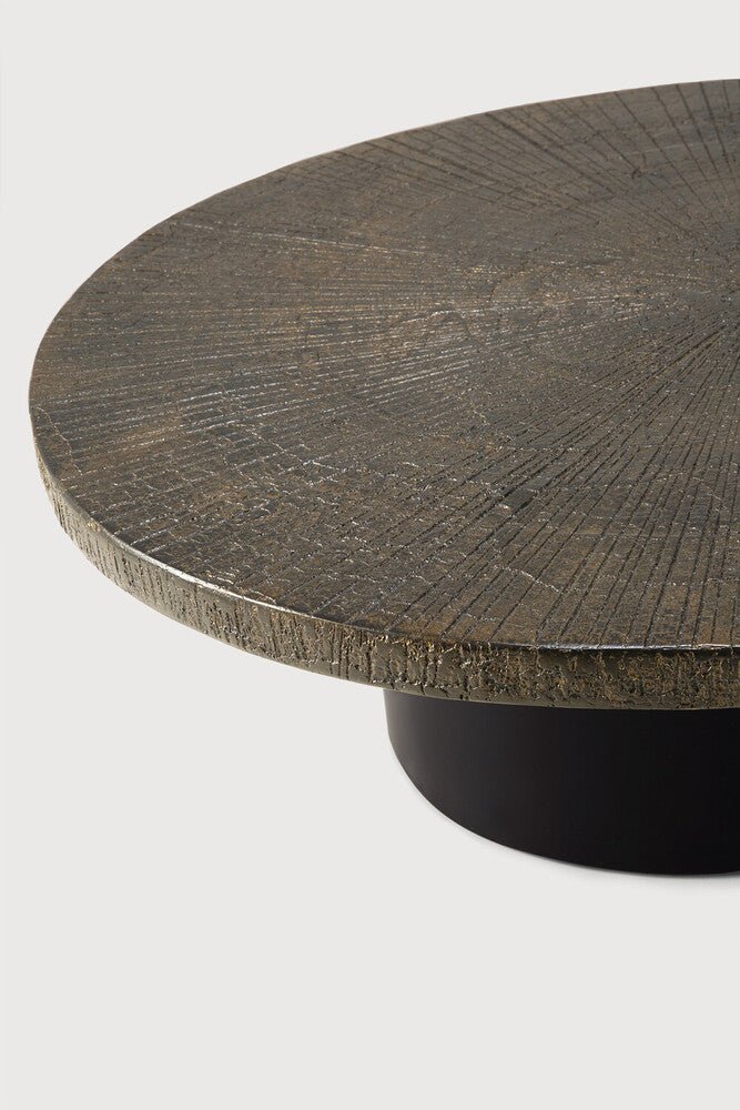 Slice Coffee Table, Minerals, Whisky, Oval - Che Cose Belle