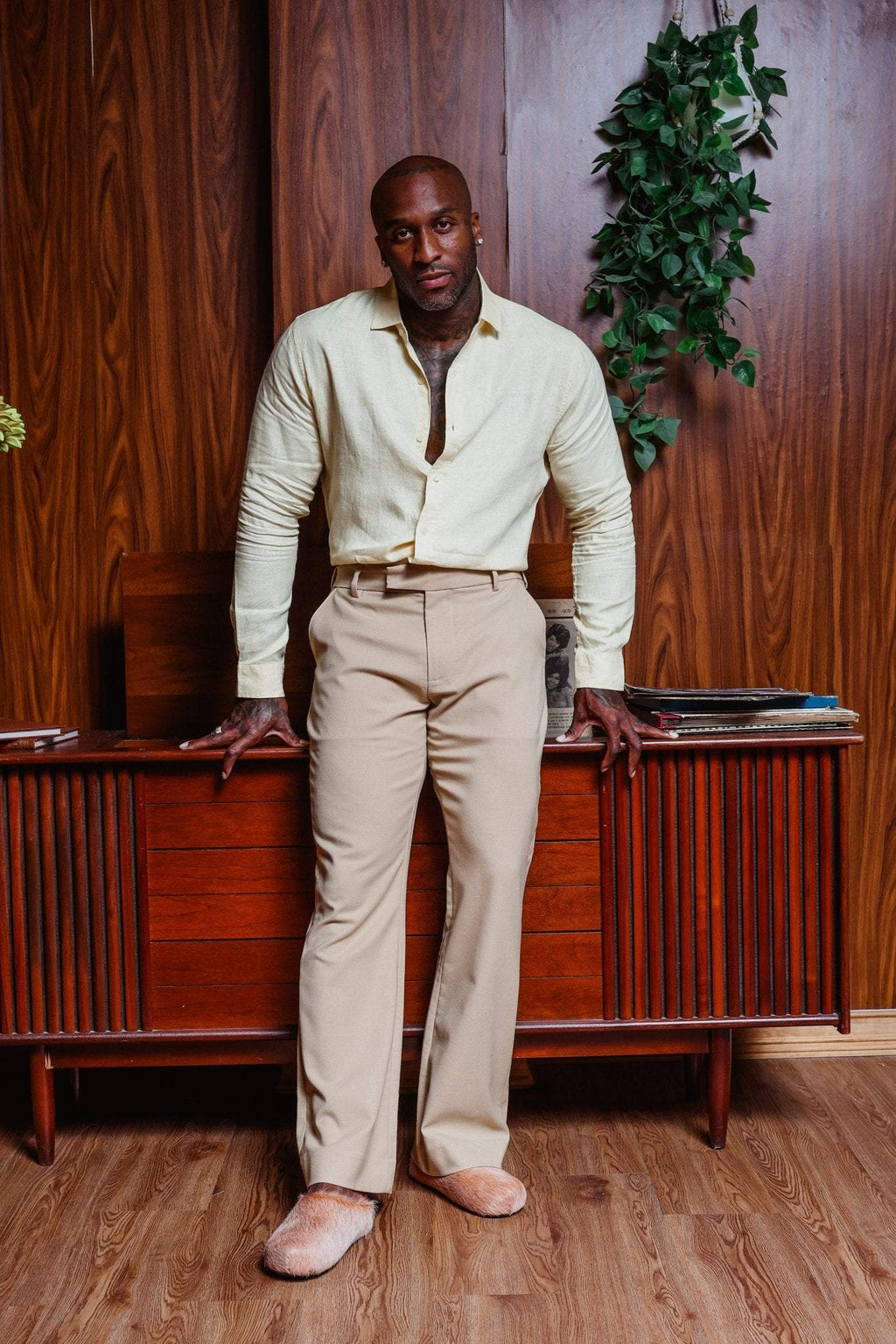 Slim Fit Linen Shirt - Che Cose Belle
