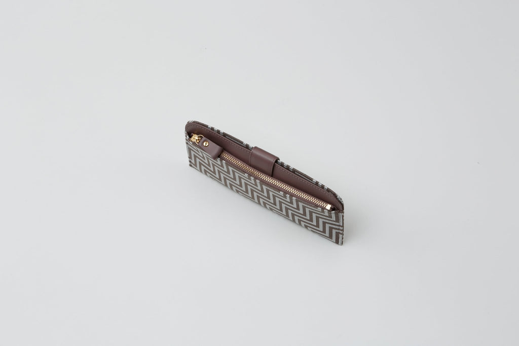 Slim Zipped Long Wallet - New Grecian - Che Cose Belle
