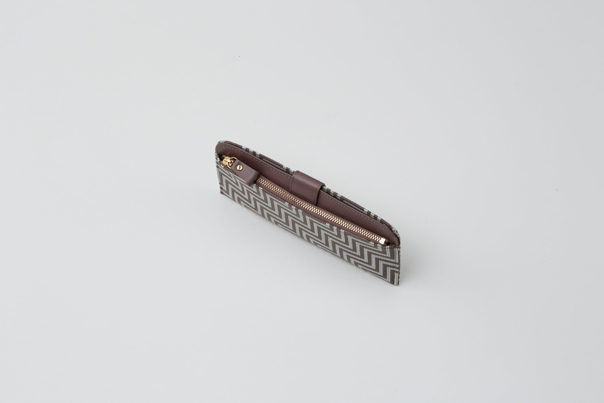Slim Zipped Long Wallet - New Grecian - Che Cose Belle