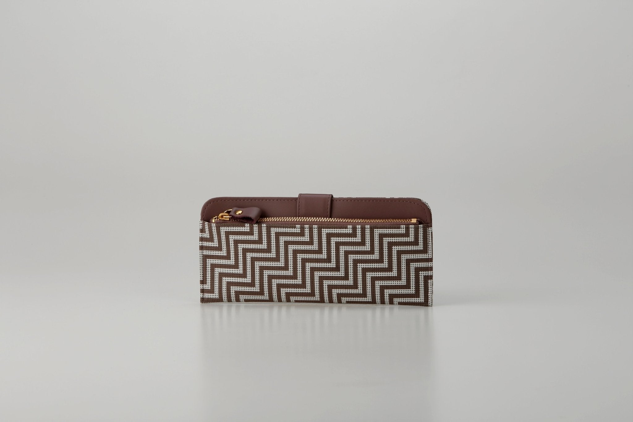 Slim Zipped Long Wallet - New Grecian - Che Cose Belle