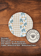 Small Bowl & Banneton Covers - Che Cose Belle