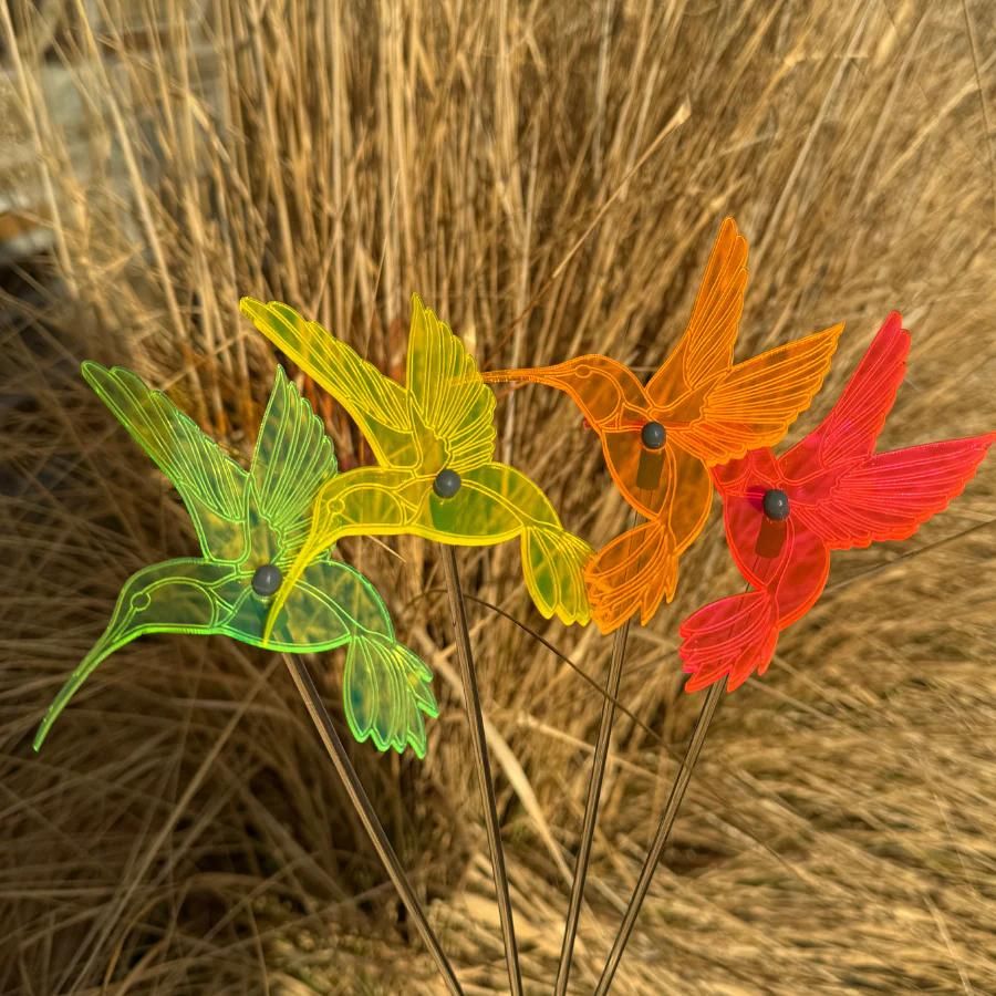Small Hummingbird Decor | Multiple Color Options | Glowing Creation - Che Cose Belle