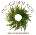 Small Mini Cedar Christmas Wreath - Che Cose Belle