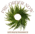 Small Mini Cedar Christmas Wreath - Che Cose Belle
