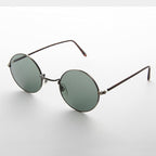 Small Round Hippy Sunglass with Real Glass Lens - Roma - Che Cose Belle
