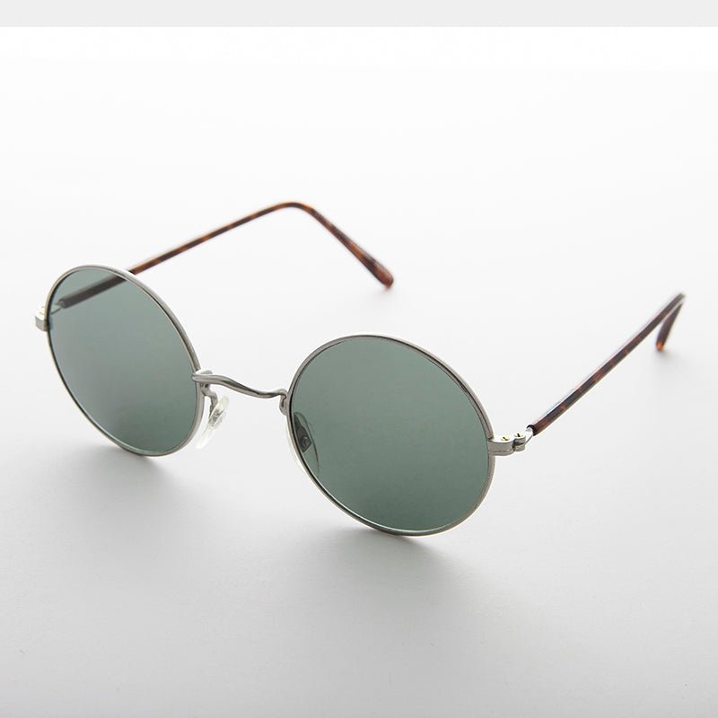 Small Round Hippy Sunglass with Real Glass Lens - Roma - Che Cose Belle