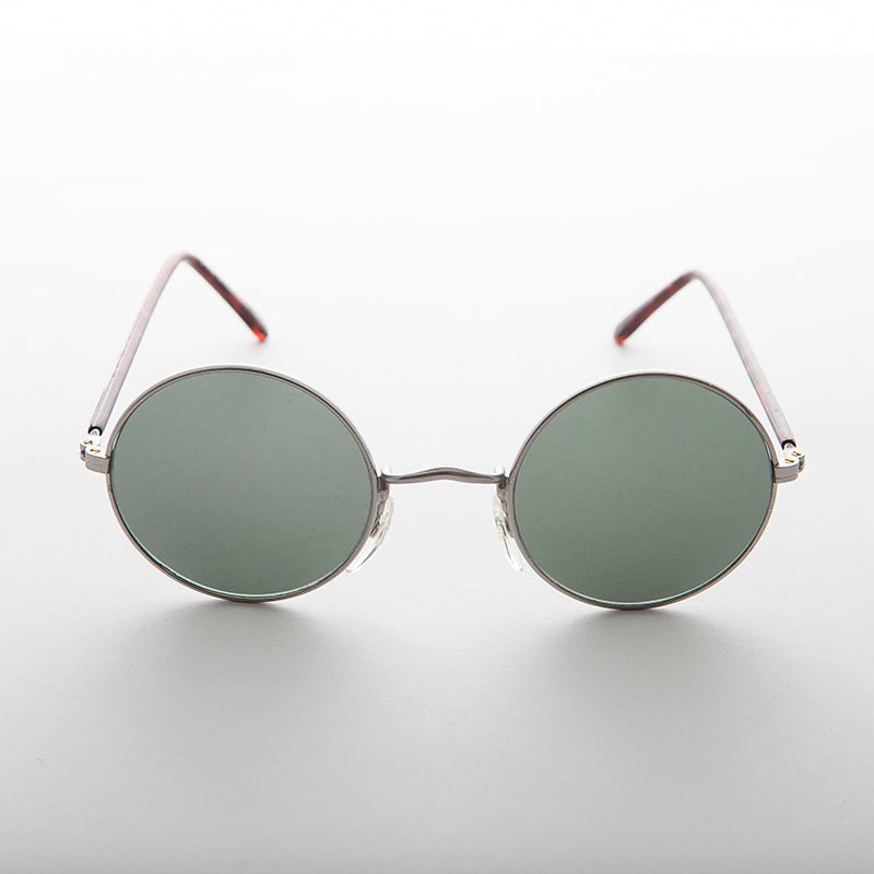 Small Round Hippy Sunglass with Real Glass Lens - Roma - Che Cose Belle