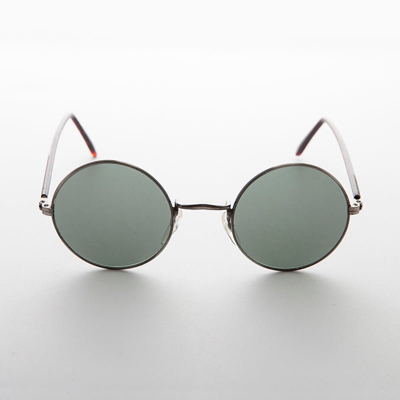 Small Round Hippy Sunglass with Real Glass Lens - Roma - Che Cose Belle