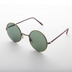 Small Round Hippy Sunglass with Real Glass Lens - Roma - Che Cose Belle