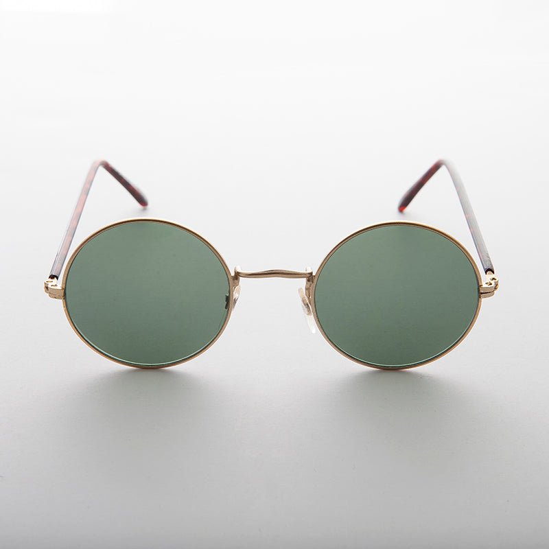 Small Round Hippy Sunglass with Real Glass Lens - Roma - Che Cose Belle