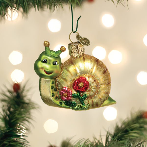 Smiley Snail Ornament - Che Cose Belle