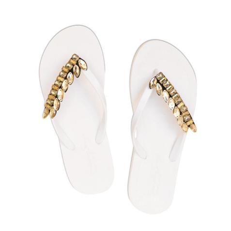 Smith - Rhinestone Flat Flip Flops Sandal - Che Cose Belle