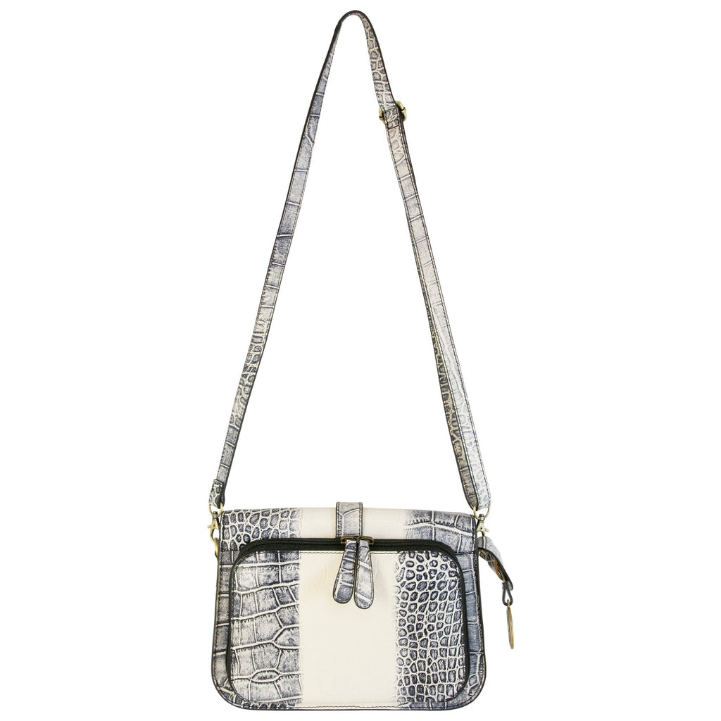 Smith & Wesson Croc Crossbody - Che Cose Belle