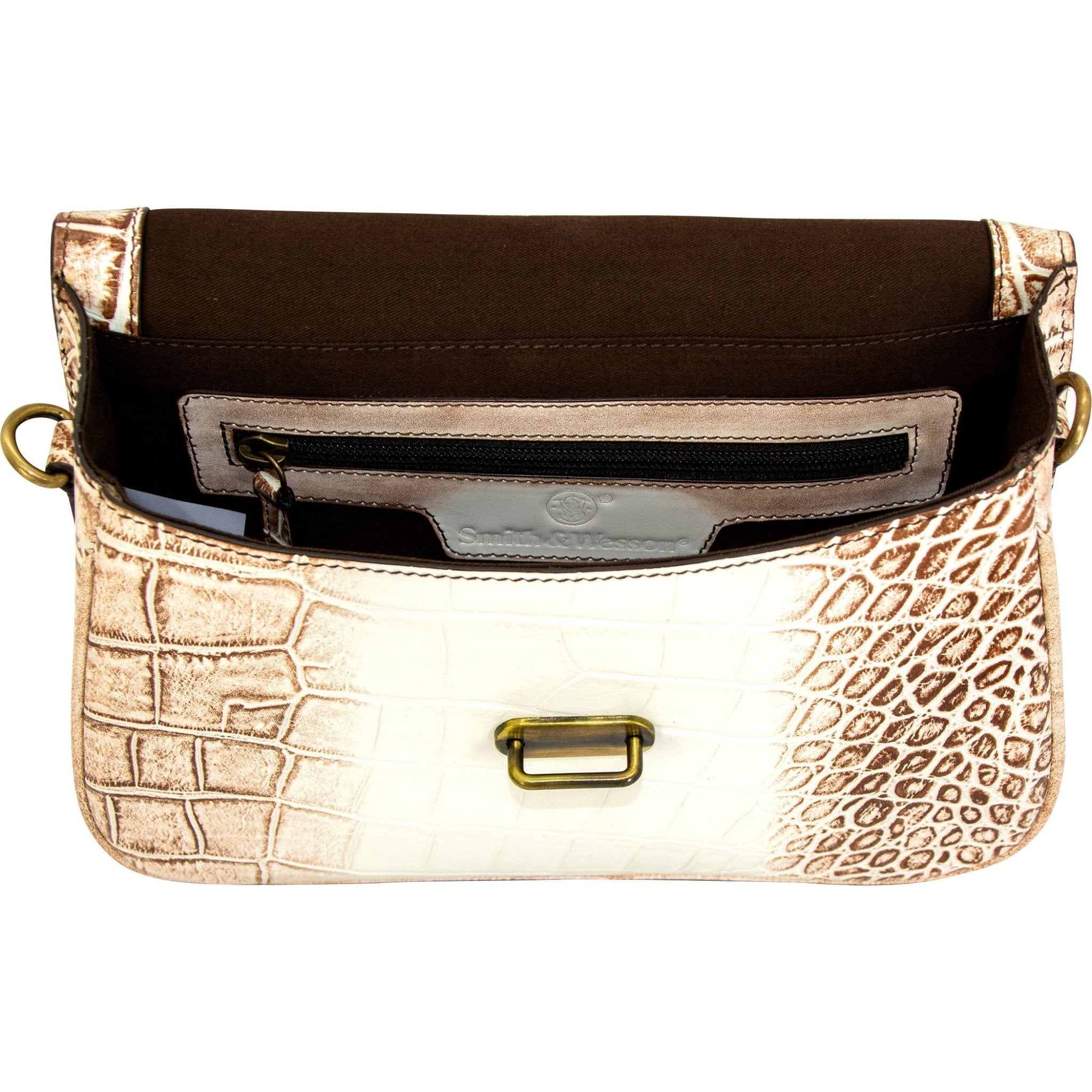 Smith & Wesson Croc Crossbody - Che Cose Belle
