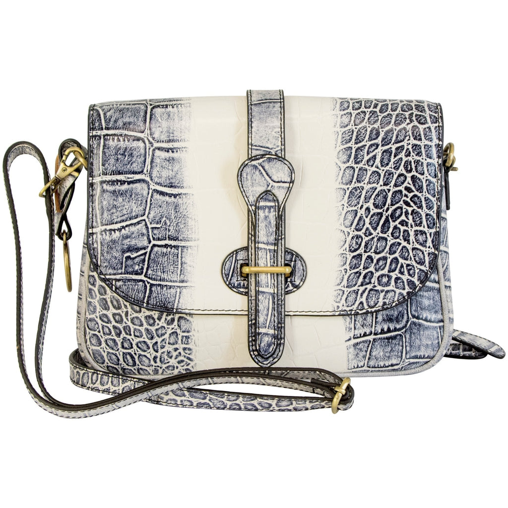 Smith & Wesson Croc Crossbody - Che Cose Belle