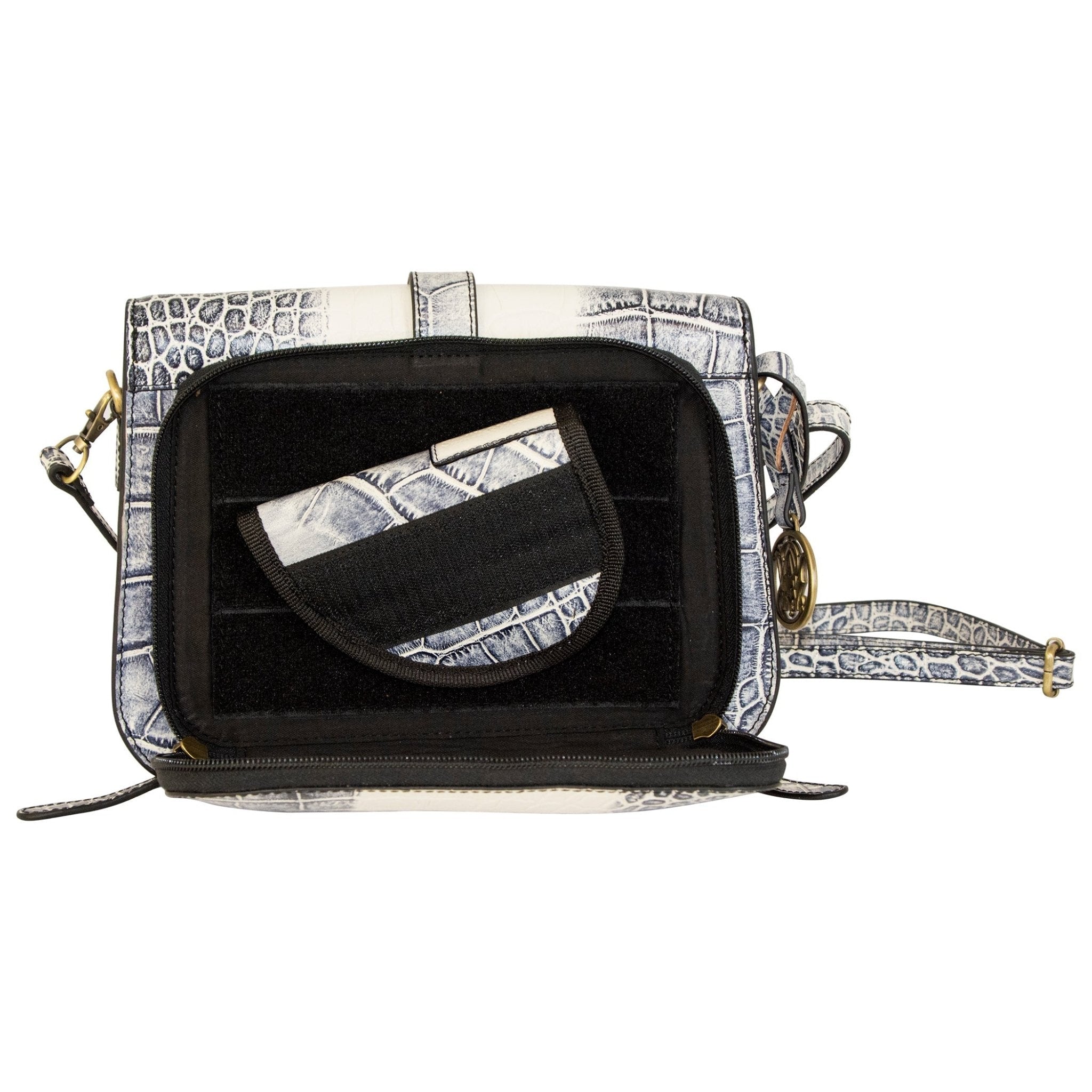 Smith & Wesson Croc Crossbody - Che Cose Belle