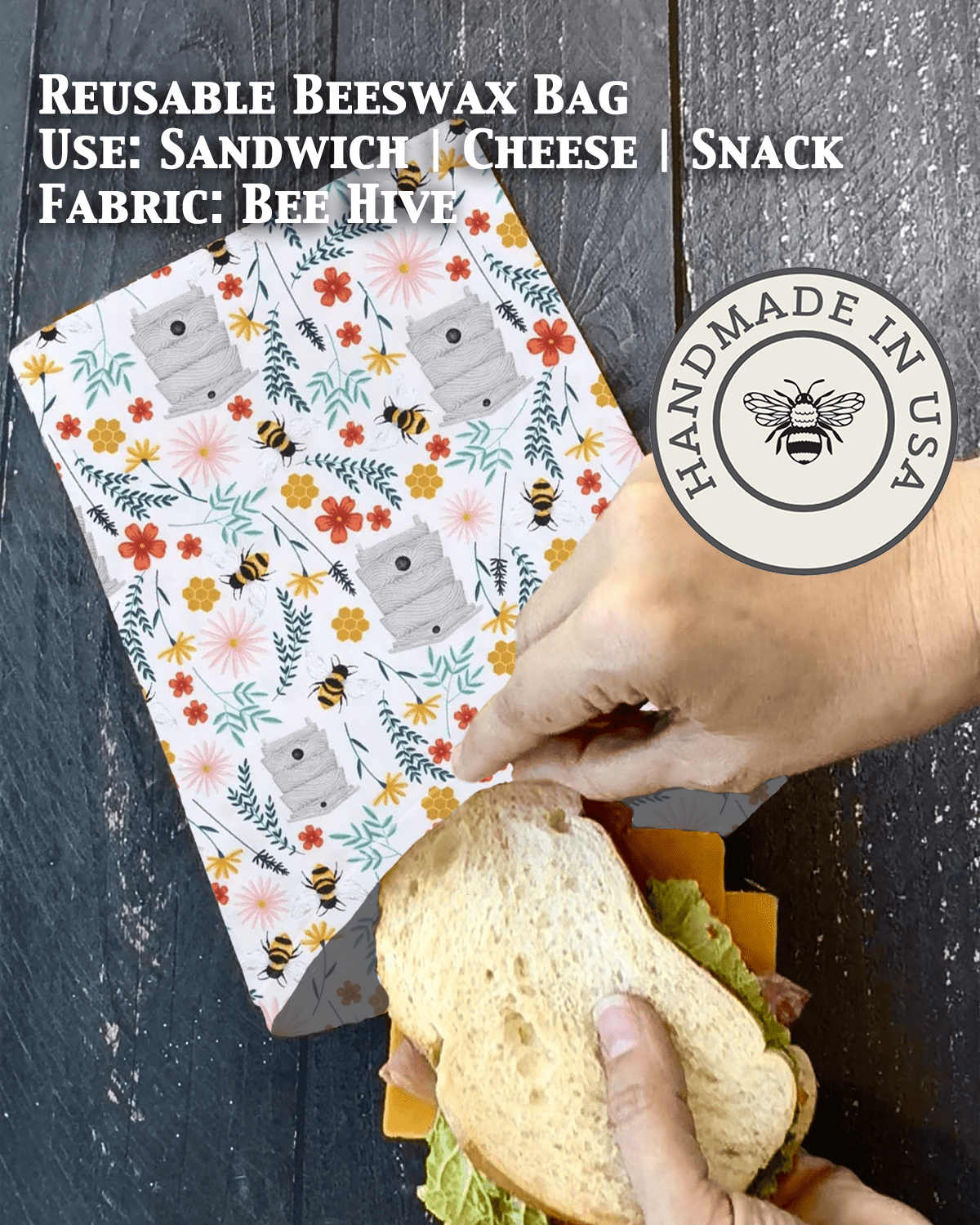 Snack | Beeswaxed Bag - Che Cose Belle