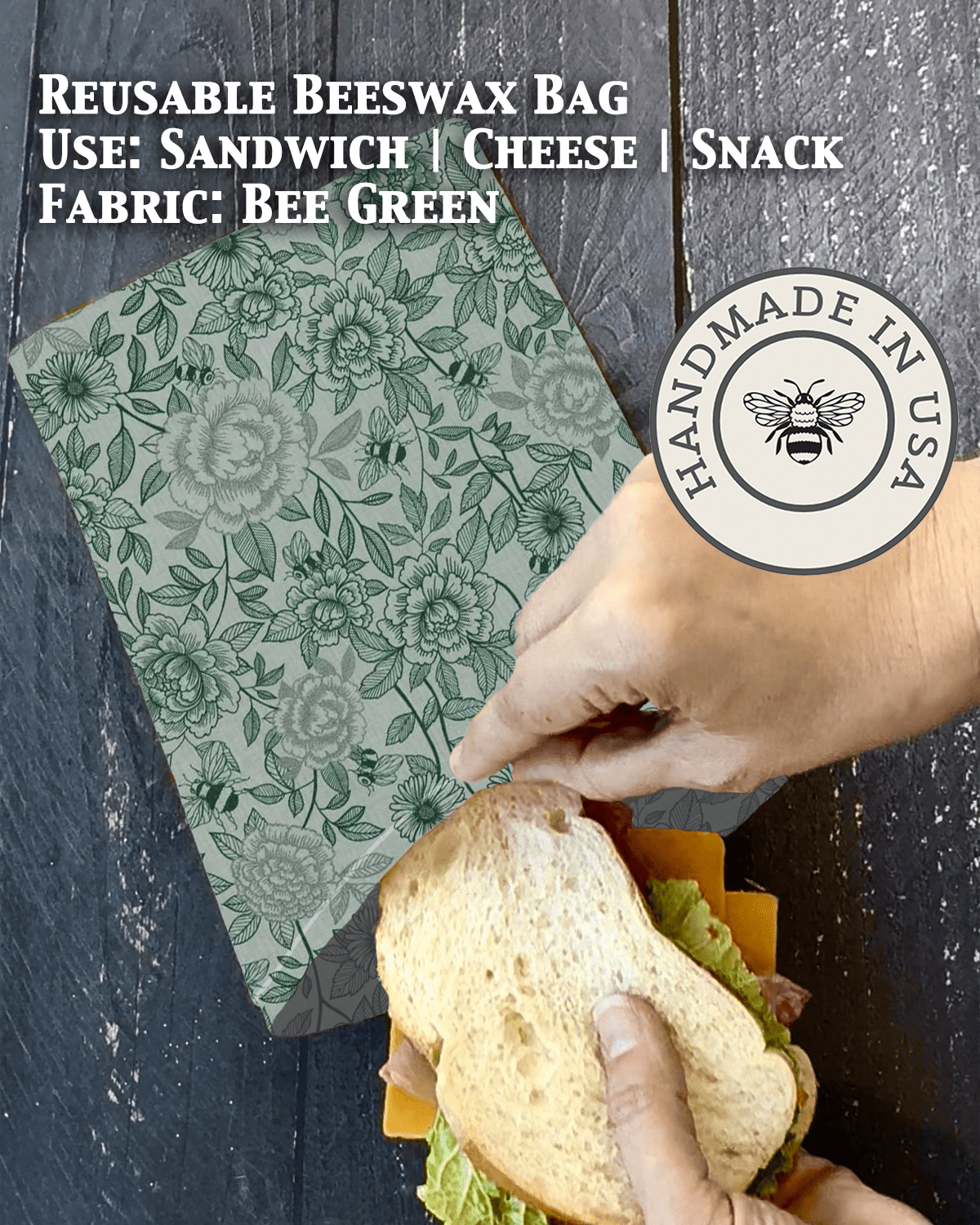 Snack | Beeswaxed Bag - Che Cose Belle
