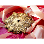 Snow Crystal Dogwood Ornament (Bronze) - Che Cose Belle