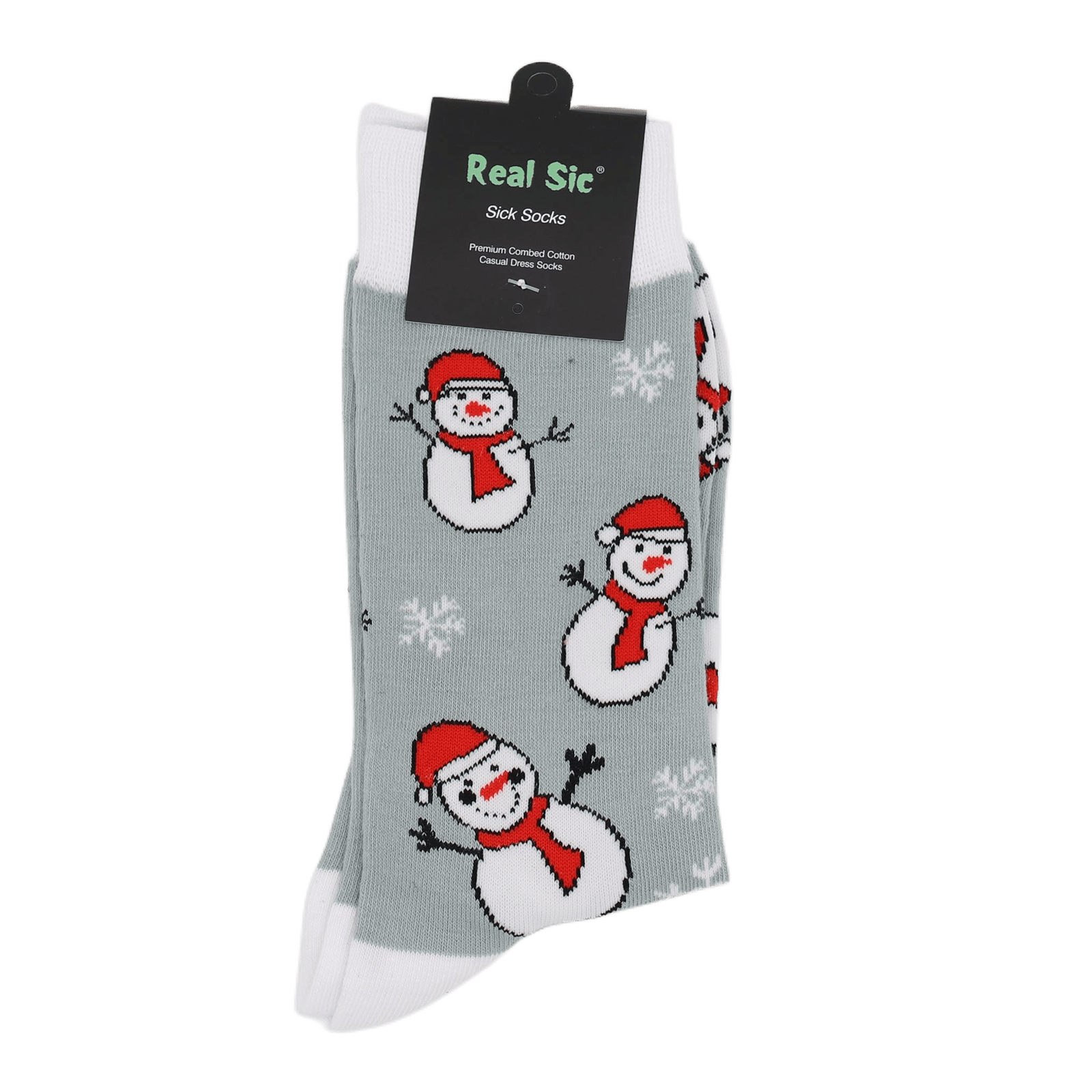 Snow Man Holiday Socks - Comfy Cotton for Men & Women - Che Cose Belle