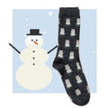 Snowman Alpaca Socks - Che Cose Belle