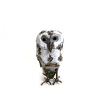 Snowy White Owls - Recycled Metal - Che Cose Belle