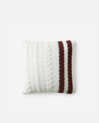 Snug Braided Two-Stripes Throw Pillow - Che Cose Belle
