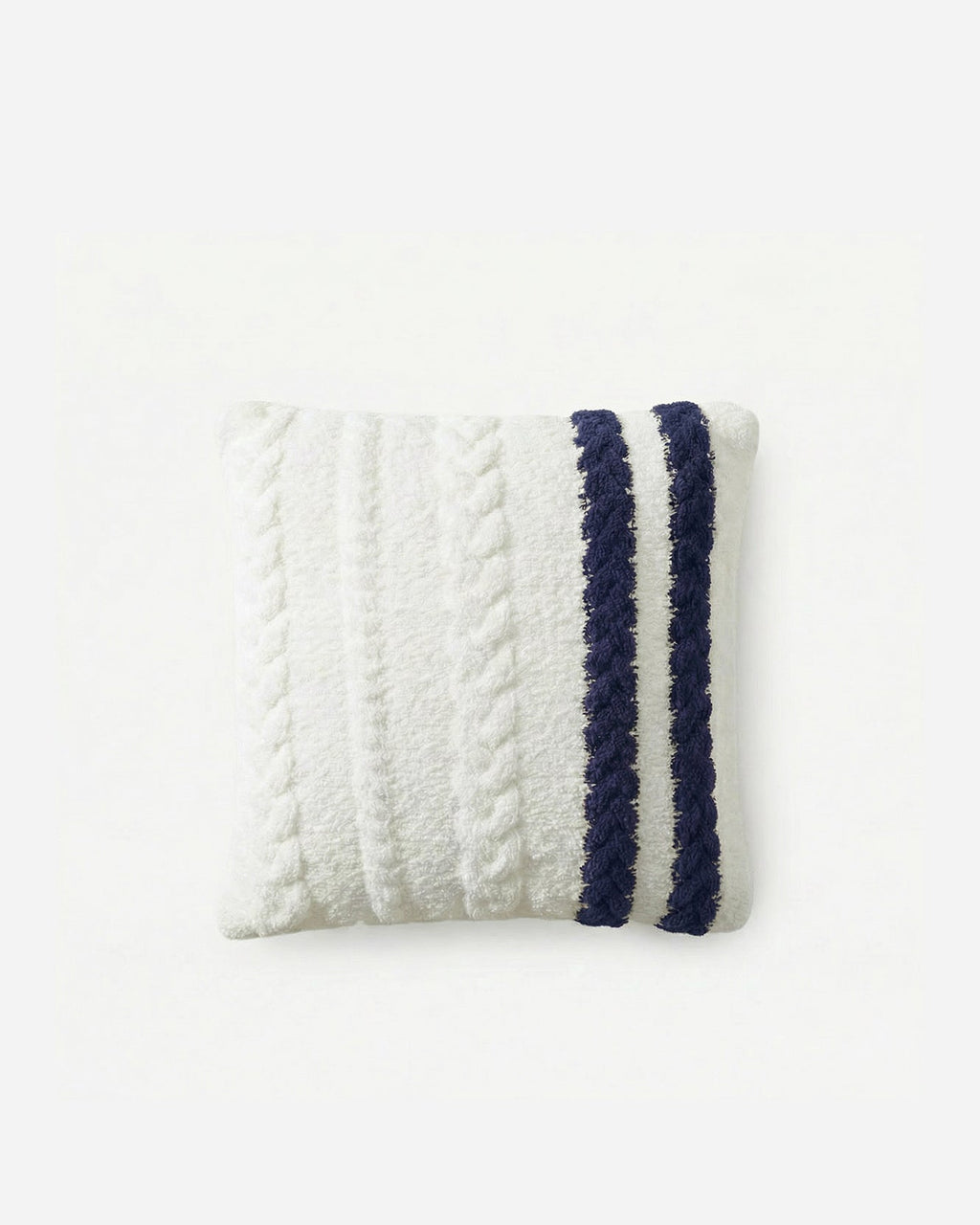 Snug Braided Two-Stripes Throw Pillow - Che Cose Belle